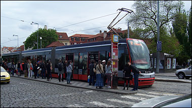 Sporvogn i Prag