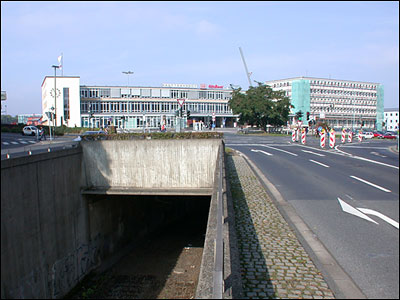 Rampe fra tidligere tunnel genbruges til ny Regio Tram 
foto: Helge Bay