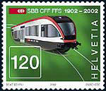 Seetalbahn på frimærke